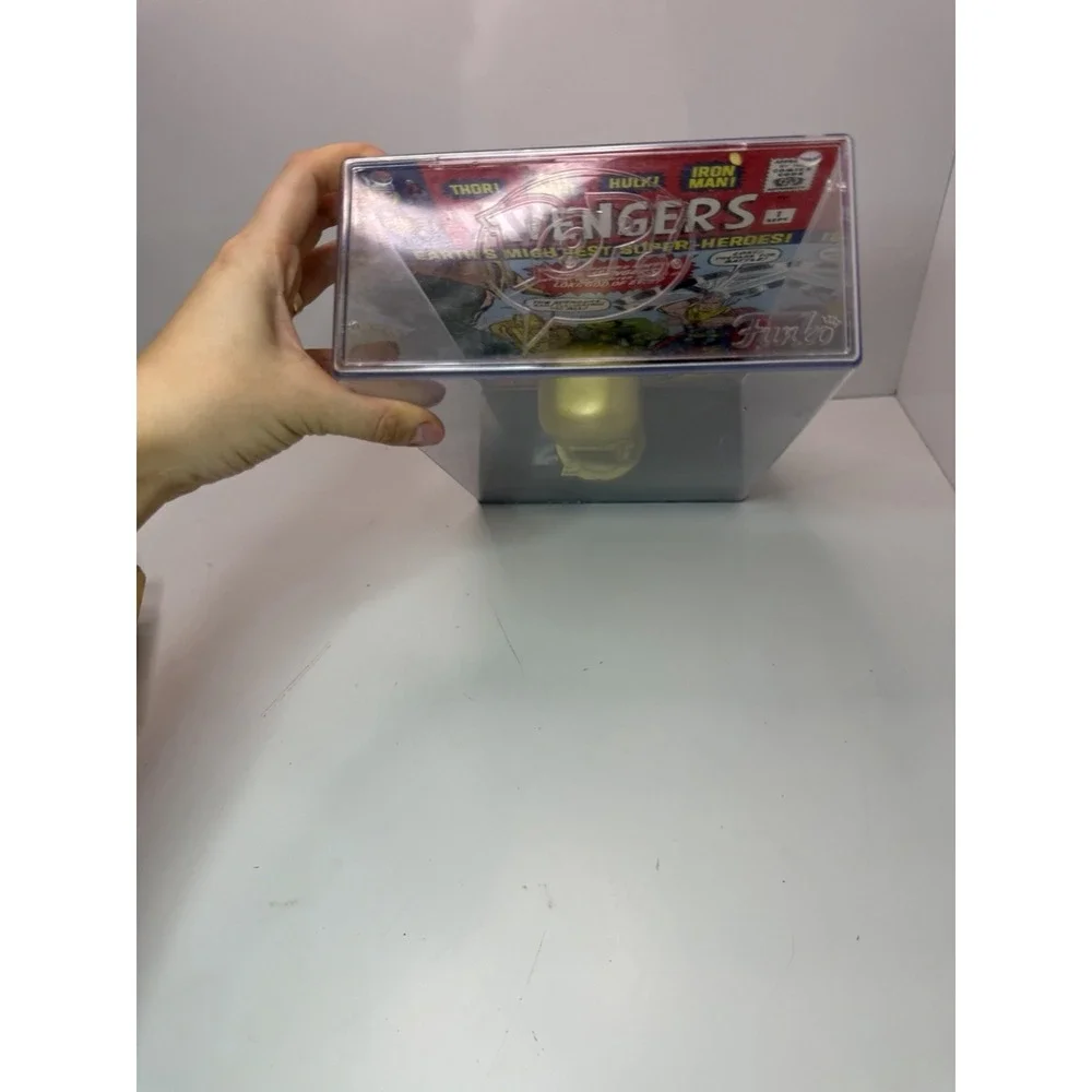 Funko Pop! Comic Cover Avengers #1 Gold Iron‎ Man – With Case (Read Desc)